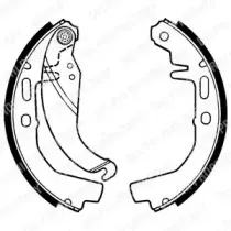 Комплект тормозных колодок DELPHI купить