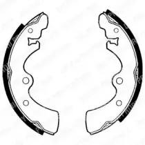 Комплект тормозных колодок DELPHI купить