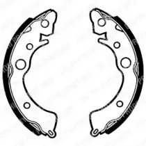 Комплект тормозных колодок DELPHI купить