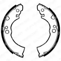 Комплект тормозных колодок DELPHI купить