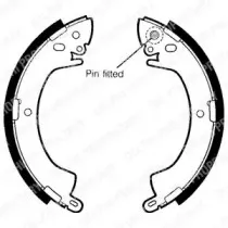 Комплект тормозных колодок DELPHI купить