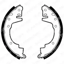 Комплект тормозных колодок DELPHI купить