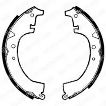 Комплект тормозных колодок DELPHI купить