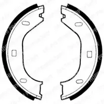 Комплект тормозных колодок, стояночная тормозная система DELPHI купить
