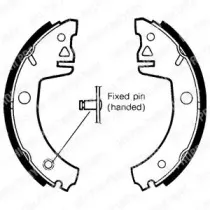 Комплект тормозных колодок DELPHI купить