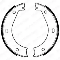 Комплект тормозных колодок, стояночная тормозная система DELPHI купить