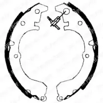 Комплект тормозных колодок DELPHI купить