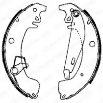 Комплект тормозных колодок DELPHI купить