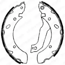 Комплект тормозных колодок DELPHI купить