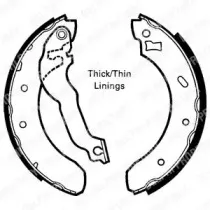 Комплект тормозных колодок DELPHI купить