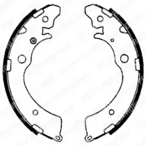 Комплект тормозных колодок DELPHI купить