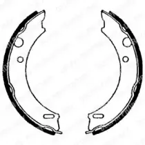 Комплект тормозных колодок, стояночная тормозная система DELPHI купить