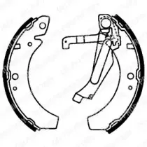 Комплект тормозных колодок DELPHI купить