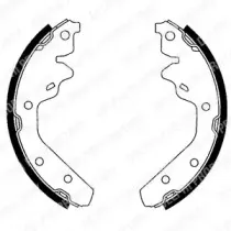 Комплект тормозных колодок DELPHI купить