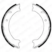 Комплект тормозных колодок, стояночная тормозная система DELPHI купить