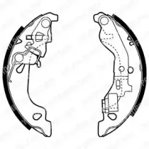 Комплект тормозных колодок DELPHI купить