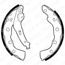 Комплект тормозных колодок DELPHI купить