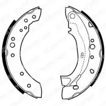 Комплект тормозных колодок DELPHI купить