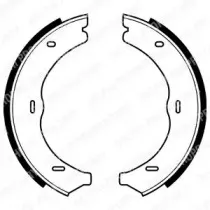 Комплект тормозных колодок, стояночная тормозная система DELPHI купить