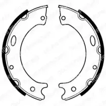 Комплект тормозных колодок, стояночная тормозная система DELPHI купить