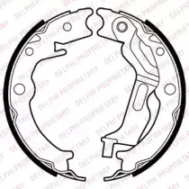 Комплект тормозных колодок, стояночная тормозная система DELPHI купить