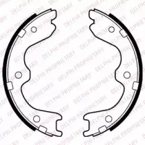 Колодки гальмівні барабанні (комплект 4 шт) DELPHI купить