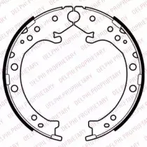 Комплект тормозных колодок, стояночная тормозная система DELPHI купить