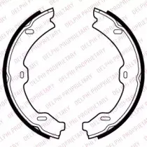 Комплект тормозных колодок, стояночная тормозная система DELPHI купить