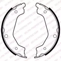 Комплект тормозных колодок, стояночная тормозная система DELPHI купить