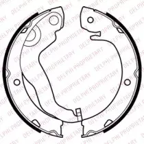 Комплект тормозных колодок, стояночная тормозная система DELPHI купить