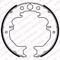 Комплект тормозных колодок, стояночная тормозная система DELPHI купить