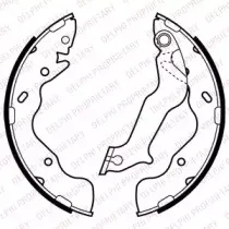 Комплект тормозных колодок DELPHI купить