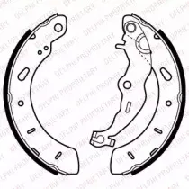 Комплект тормозных колодок DELPHI купить