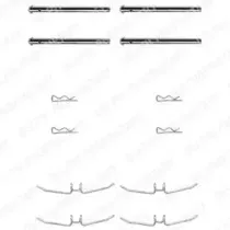 Комплектующие, колодки дискового тормоза DELPHI купить