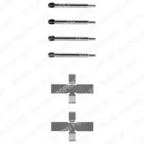 Комплектующие, колодки дискового тормоза DELPHI купить