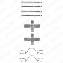 Комплектующие, колодки дискового тормоза DELPHI купить