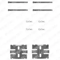 Комплектующие, колодки дискового тормоза DELPHI купить