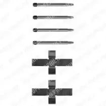 Комплектующие, колодки дискового тормоза DELPHI купить