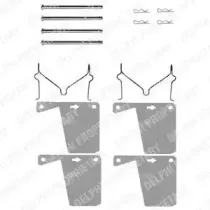 Комплектующие, колодки дискового тормоза DELPHI купить