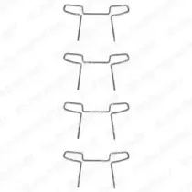 Комплектующие, колодки дискового тормоза DELPHI купить