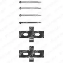 Комплектующие, колодки дискового тормоза DELPHI купить