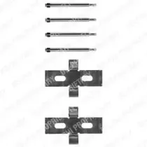 Комплектующие, колодки дискового тормоза DELPHI купить