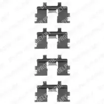 Комплектующие, колодки дискового тормоза DELPHI купить