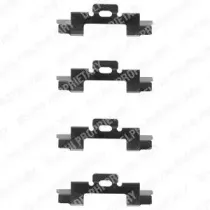 Комплектующие, колодки дискового тормоза DELPHI купить