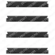 Комплектующие, колодки дискового тормоза DELPHI купить