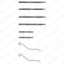 Комплектующие, колодки дискового тормоза DELPHI купить