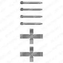 Комплектующие, колодки дискового тормоза DELPHI купить