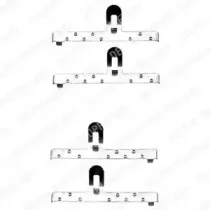 Комплектующие, колодки дискового тормоза DELPHI купить