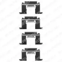 Комплектующие, колодки дискового тормоза DELPHI купить