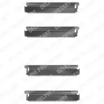 Комплектующие, колодки дискового тормоза DELPHI купить